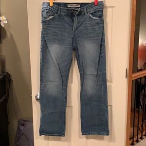 Men’s jeans.